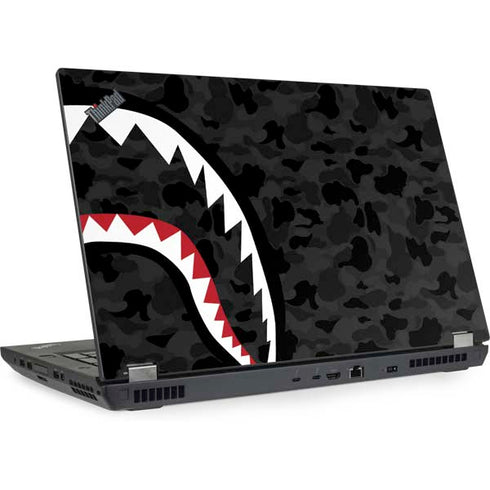 Shark Teeth Grey Street Camo Lenovo ThinkPad Skin