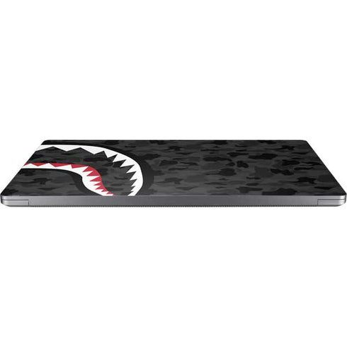 Shark Teeth Grey Street Camo Universal Laptop 17in (13.8 x 10in) Skin