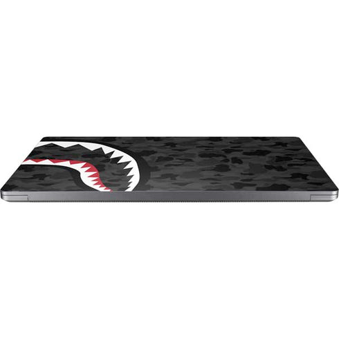 Shark Teeth Grey Street Camo Universal Laptop 18in (14.6 x 10.6in) Skin