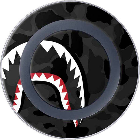 Shark Teeth Grey Street Camo Wireless Charger Skin