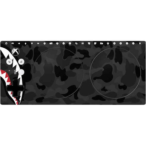 Shark Teeth Grey Street Camo Xbox Adaptive Controller Skin