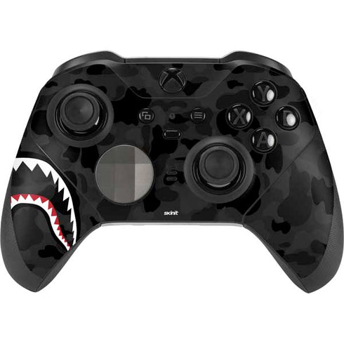 Shark Teeth Grey Street Camo Xbox Elite Wireless Controller Series 2 Skin