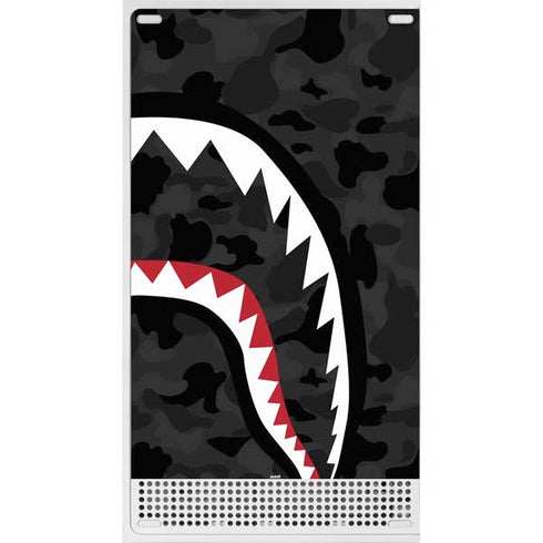 Shark Teeth Grey Street Camo Xbox Series S Console Skin
