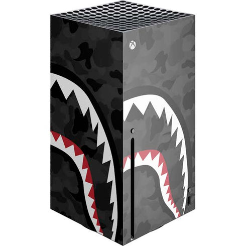 Shark Teeth Grey Street Camo Xbox Series X Console Skin