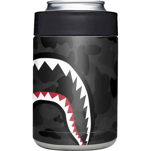 Shark Teeth Grey Street Camo Yeti Colster Can Insulator Skin