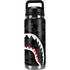 Shark Teeth Grey Street Camo YETI Rambler 26oz Bottle Skin