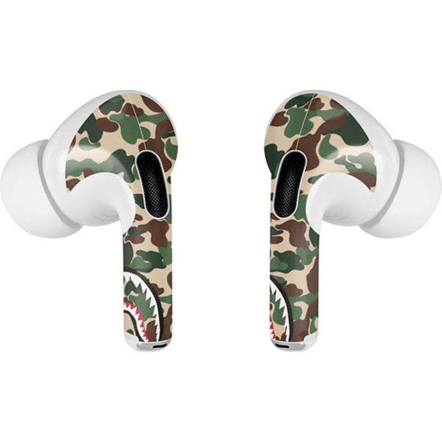 Shark Teeth Street Camo AirPods Pro 2nd Gen Skin
