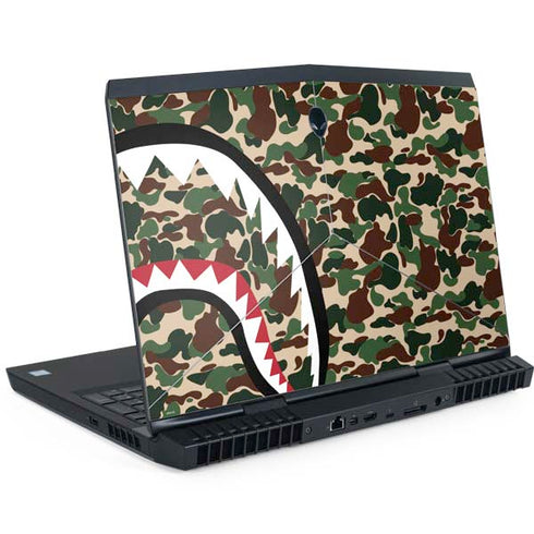 Shark Teeth Street Camo Dell Alienware Skin