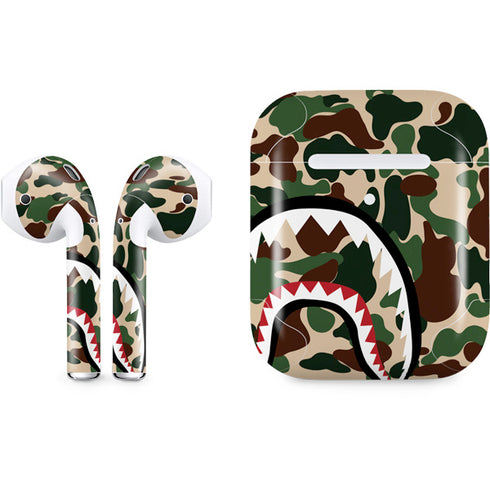 Shark Teeth Street Camo Apple AirPods 2 Skin