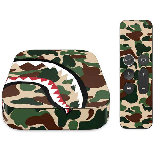 Shark Teeth Street Camo Apple TV Skin
