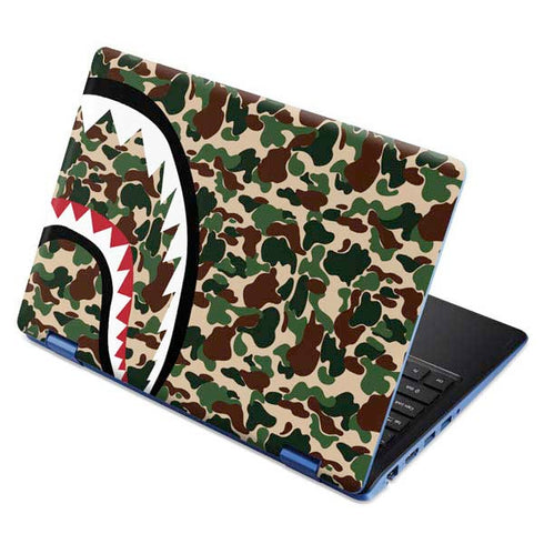 Shark Teeth Street Camo Aspire R11 11.6in Skin