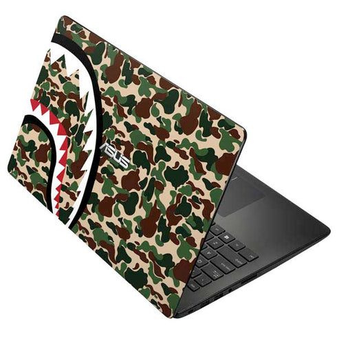 Shark Teeth Street Camo Asus X502CA 15.6 Skin
