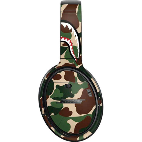Shark Teeth Street Camo Bose QuietComfort 35 II Headphones Skin