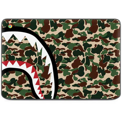 Shark Teeth Street Camo HP Chromebook Skin