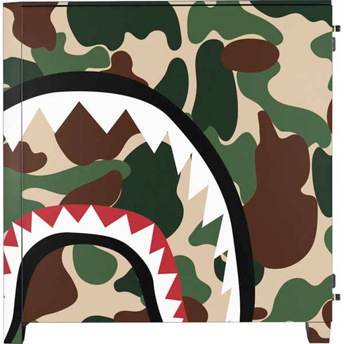 Shark Teeth Street Camo Corsair 4000D Tempered Glass Mid-Tower ATX Case Skin