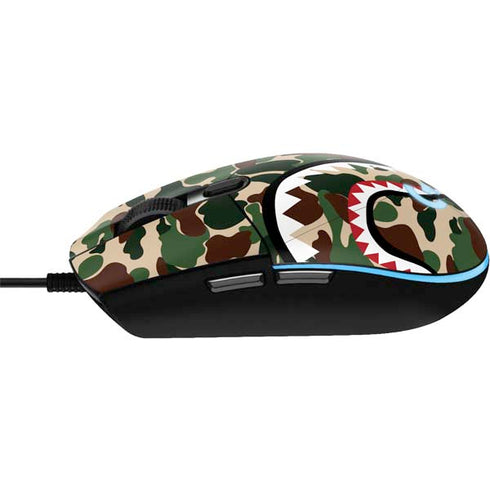 Shark Teeth Street Camo G203 Prodigy RGB Wired Gaming Mouse Skin