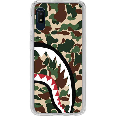 Shark Teeth Street Camo Galaxy A10e Clear Case