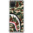 Shark Teeth Street Camo Galaxy A12 Clear Case
