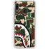 Shark Teeth Street Camo Galaxy A20 Clear Case