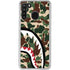 Shark Teeth Street Camo Galaxy A21 Clear Case