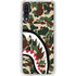Shark Teeth Street Camo Galaxy A50 Clear Case