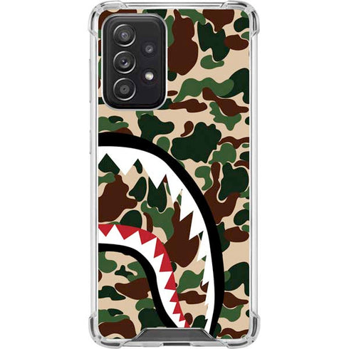 Shark Teeth Street Camo Galaxy A52 5G Clear Case