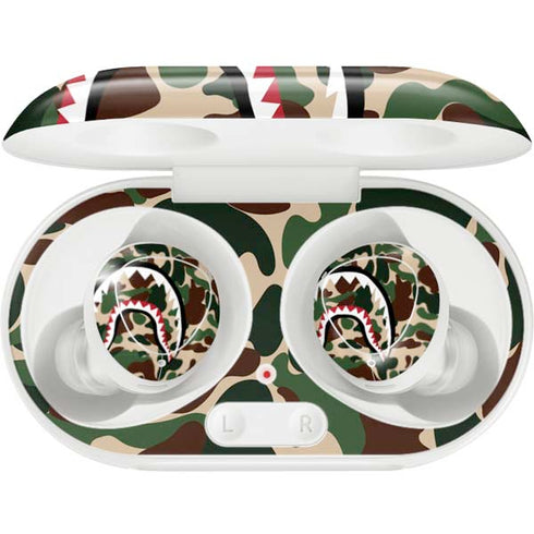 Shark Teeth Street Camo Galaxy Buds Plus Skin