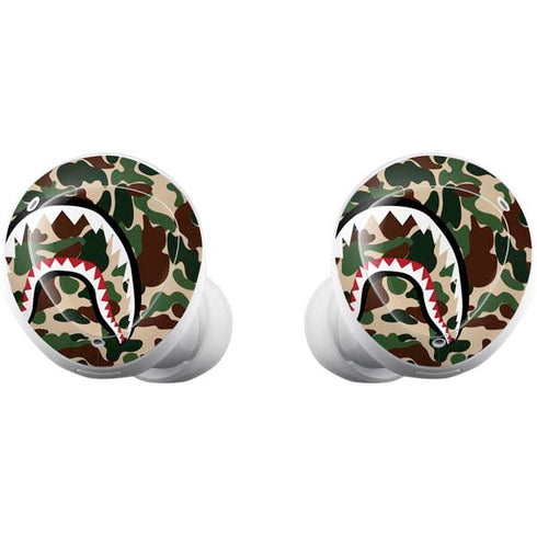 Shark Teeth Street Camo Galaxy Buds Plus Skin