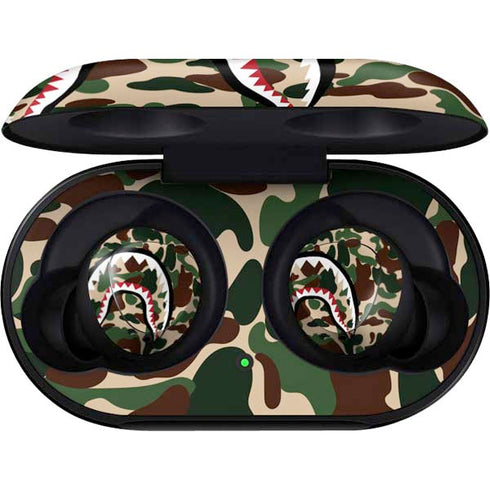 Shark Teeth Street Camo Galaxy Buds Skin