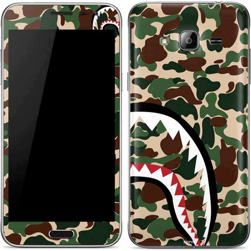 Shark Teeth Street Camo Galaxy J3 Skin