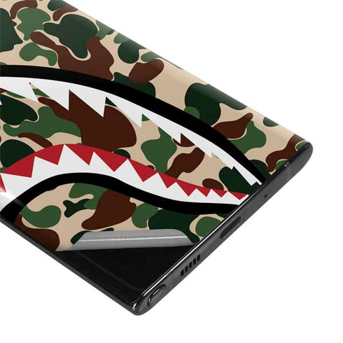 Shark Teeth Street Camo Galaxy Note 10 Plus Skin