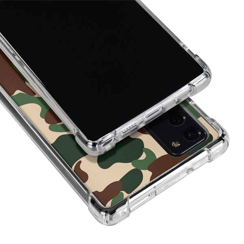 Shark Teeth Street Camo Galaxy Note20 5G Clear Case