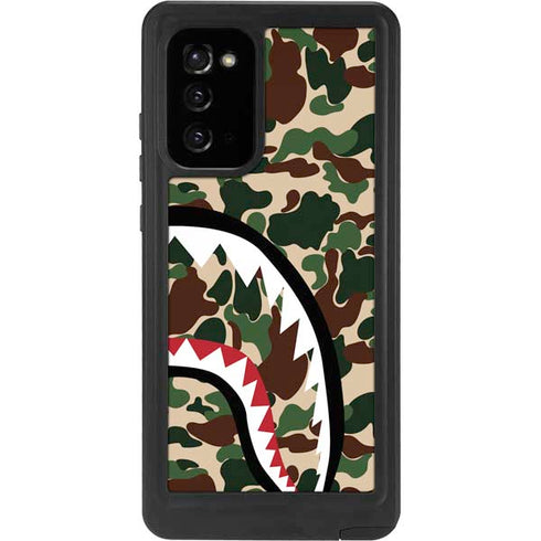Shark Teeth Street Camo Galaxy Note20 5G Waterproof Case