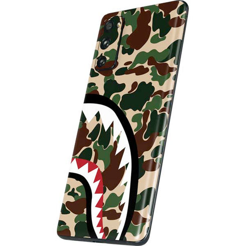 Shark Teeth Street Camo Galaxy S20 Fan Edition Skin
