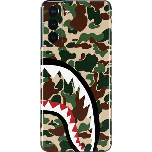 Shark Teeth Street Camo Galaxy S21 5G Skin