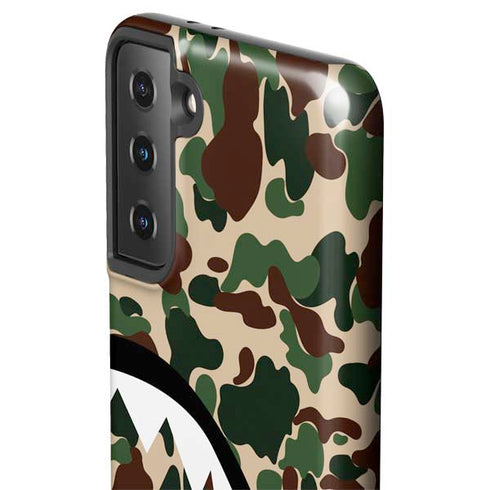Shark Teeth Street Camo Galaxy S21 FE Pro Case