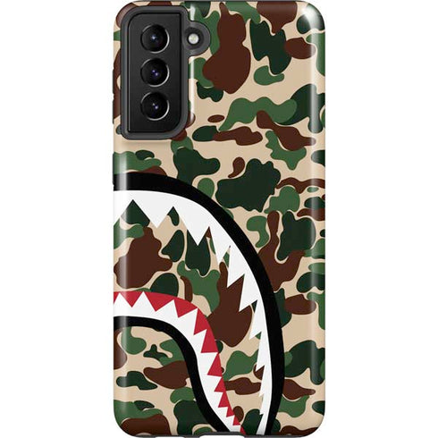 Shark Teeth Street Camo Galaxy S21 Plus 5G Pro Case