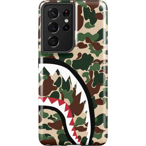 Shark Teeth Street Camo Galaxy S21 Ultra 5G Pro Case