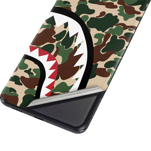 Shark Teeth Street Camo Galaxy S21 Ultra 5G Skin