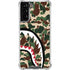 Shark Teeth Street Camo Galaxy S22 Plus Clear Case