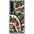 Shark Teeth Street Camo Galaxy S23 Clear Case