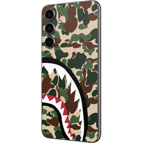 Shark Teeth Street Camo Galaxy S23 FE Skin