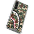 Shark Teeth Street Camo Galaxy S23 Plus Clear Case