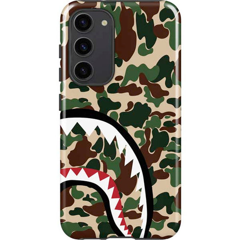 Shark Teeth Street Camo Galaxy S23 Plus Pro Case