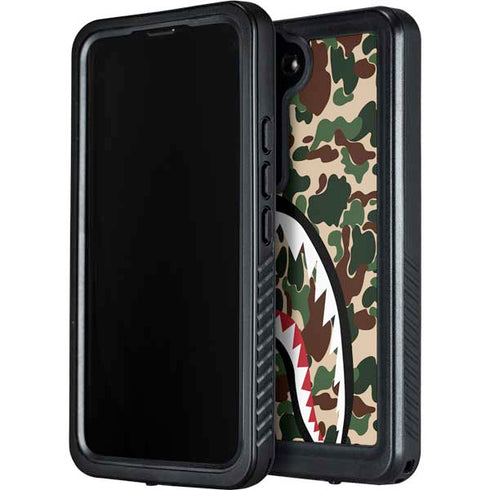 Shark Teeth Street Camo Galaxy S23 Plus Waterproof Case