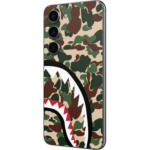 Shark Teeth Street Camo Galaxy S23 Skin