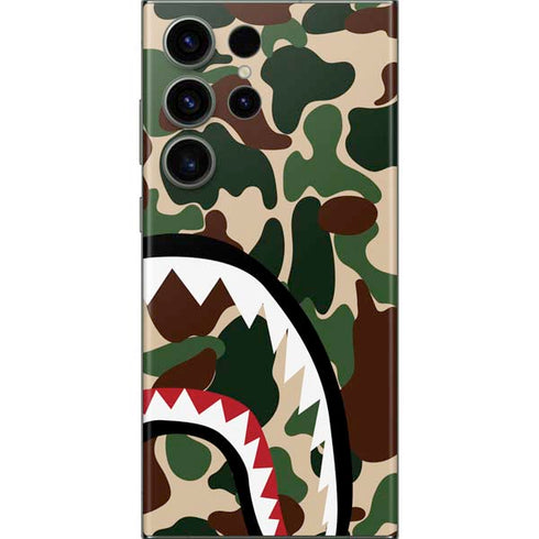 Shark Teeth Street Camo Galaxy S23 Ultra Skin