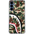 Shark Teeth Street Camo Galaxy S24 Clear Case