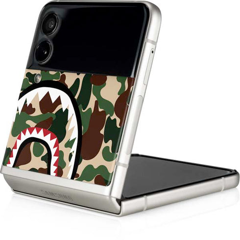 Shark Teeth Street Camo Galaxy Z Flip3 5G Skin