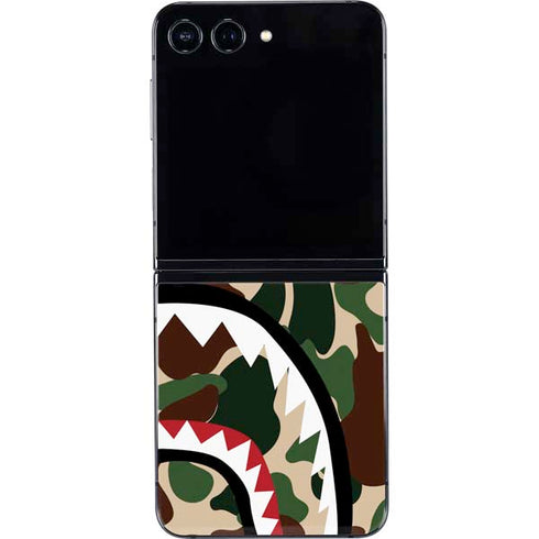 Shark Teeth Street Camo Galaxy Z Flip5 5G Skin